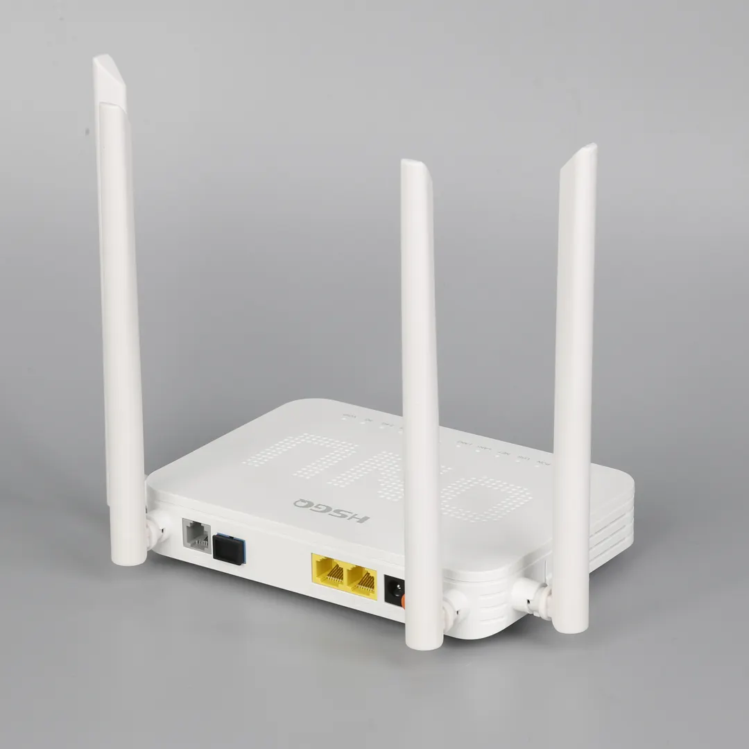 HSGQ-X210DW Dual Band ONU Wifi 2GE Router 2.4G 5G iptv EPON GPON GEPON XPON ONU Ftth compatível qualquer onu ubiquiti