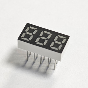 0.25 inch 3 chữ số 7 đoạn dẫn hiển thị ánh sáng trắng cao miniaturization cho đồng hồ thông minh Điện tử pedometers xách tay mét - Product Image 3