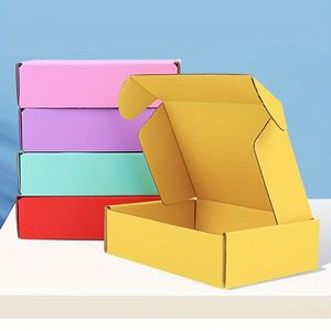カスタム印刷されたリサイクル段ボール送料箱段ボールメーラー化粧品マニキュアオイルブラッシュルースパウダー用ロゴ - Product Image 5