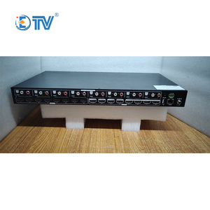 ETV 4k无缝8x8矩阵切换器远程前按钮RS232红外控制8进8出视频矩阵切换器 - Product Image 5