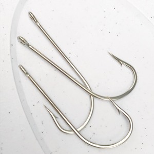 Mustad Norway <span class=keywords><strong>Origin</strong></span>フィッシングフックハイカーボンフック、8-8/0 # 、34007SS