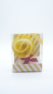 Sapone di riempimento con rotolo di uova fatto a mano giallo e blu affascinante sapone rotondo sapone antibatterico per casa e ritorno a scuola - Product Image 5