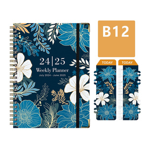 สมุดบันทึกแบบเกลียวฝาปิดสีสันสดใส A5เป็นกระดาษรีไซเคิล - Product Image 3