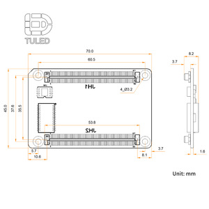 บัตรรับจอแสดงผลระบบจอแสดงผล LED ซีรีส์ Novastar Armor A8s-N บัตรรับจอแสดงผล - Product Image 2