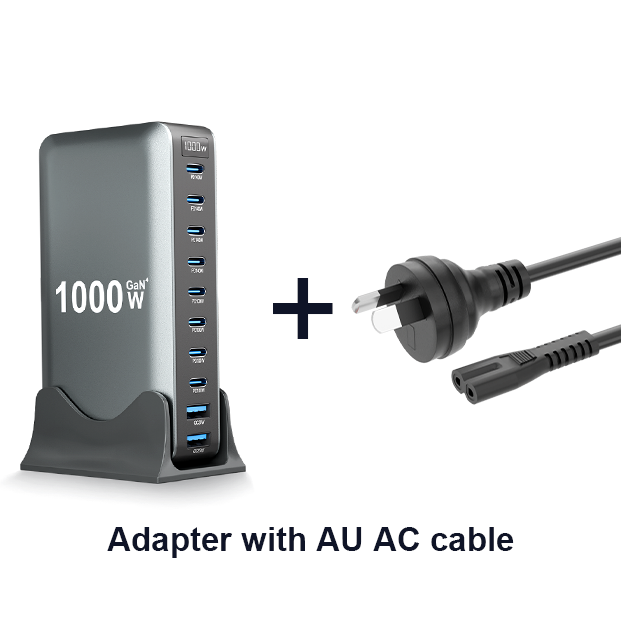 Adaptateur et câble d'alimentation secteur (AU)