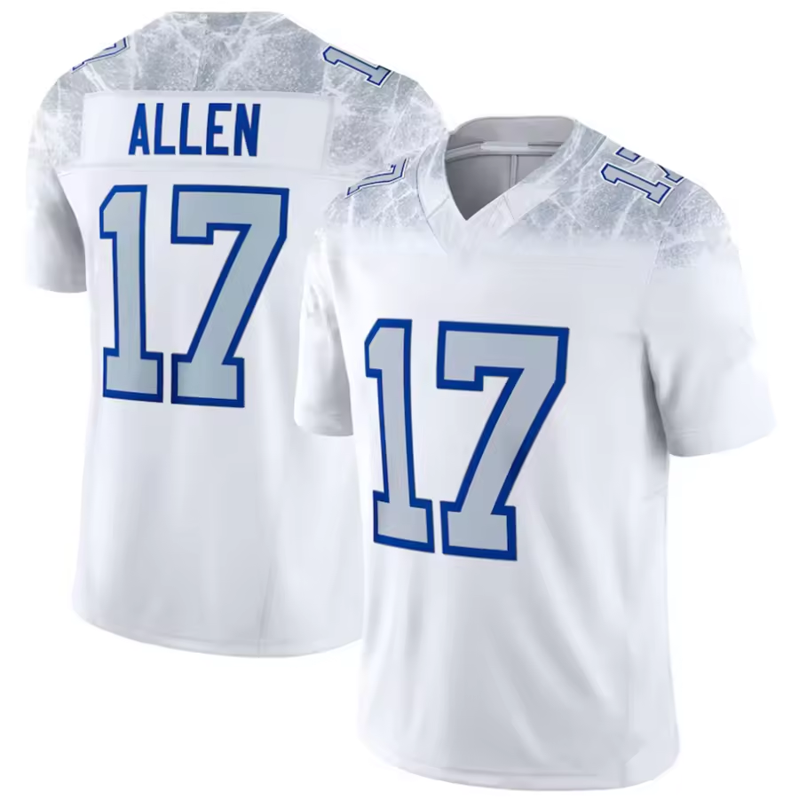 17 Josh Allen blanc