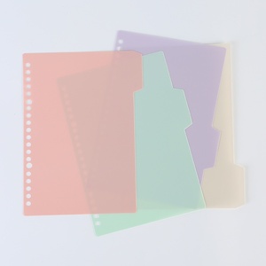 Wholesale Custom A5 Spiral <strong>Notebook</strong> <strong>with</strong> Four-Color Separator Page Loose-Leaf Replacement Core Account <strong>Index</strong> and Hand <strong>Notes</strong> - Product Image 4