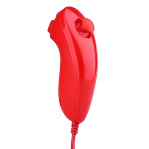 <strong>Wii</strong> Straight Handle <strong>Wii</strong> Left and Right Hand Controller Infrared Sensor Wireless Connection Vibration Multi-function Game Console - Product Image 5