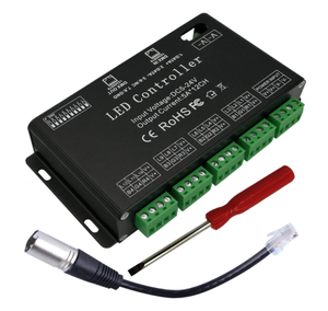 DC5-24V 12 Kanal DMX Decoder RGB LED Controller 60A PWM DMX512 Dimmer Treiber für RGB LED Strip