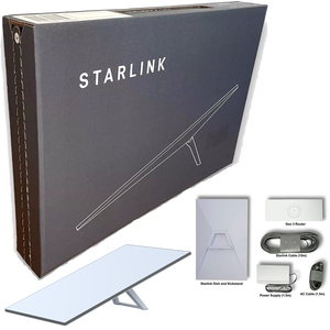 全新SpaceX-Starlink标准套件V4 Gen 3标准高速低延迟互联网卫星天线路由器wi-fi 6 WiFi全套套件 - Product Image 6