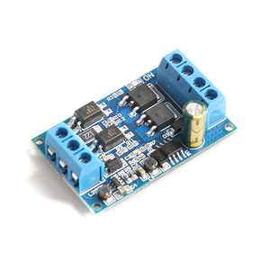High-power control board module DC 4V-60V MOS FET trigger drive switch module board <strong>PWM</strong> adjustable <strong>controller</strong> Dual-MOS module