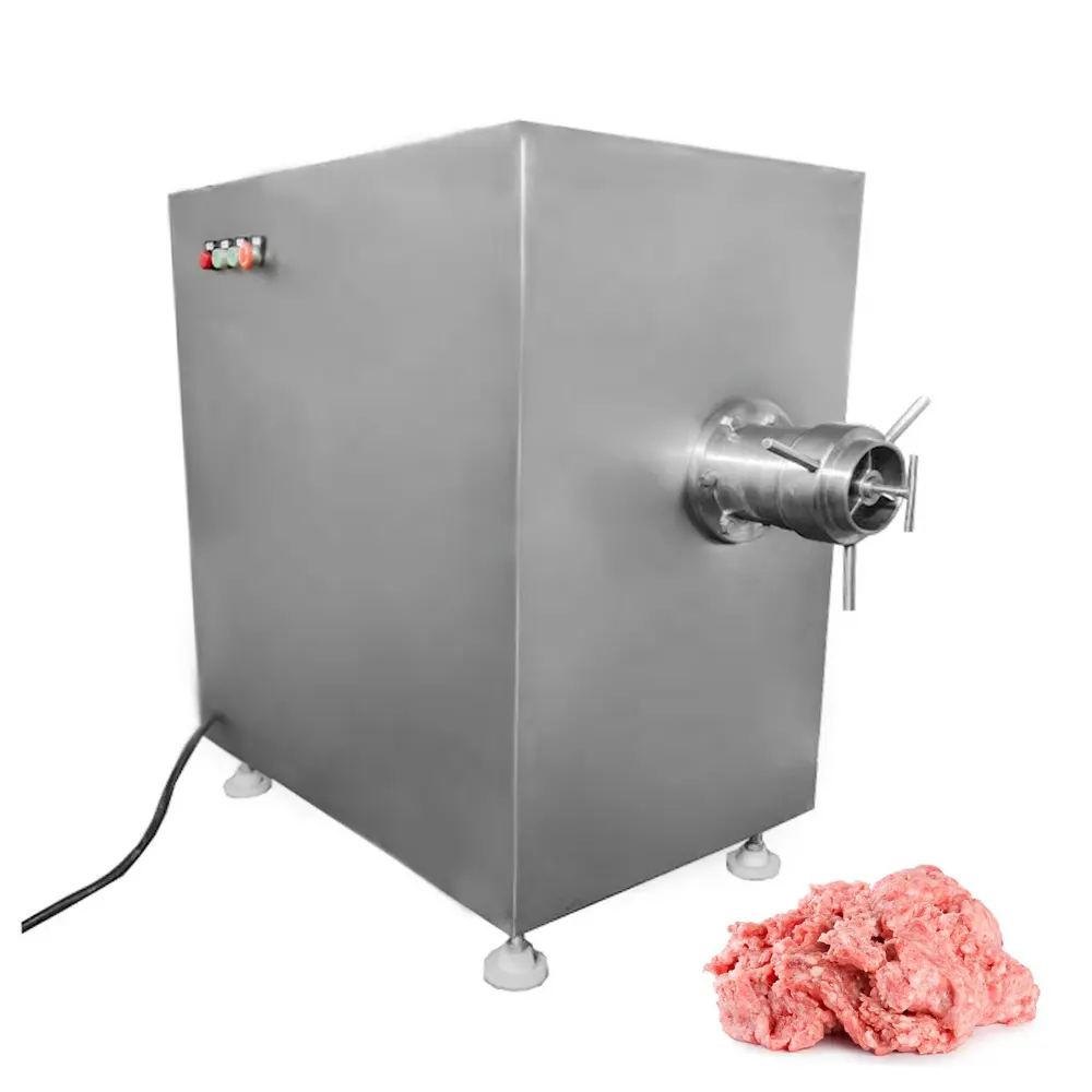Máquina elétrica de moagem de carne de galinha congelada,