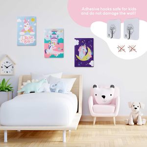 Paint by Numbers Kit for <strong>Kids</strong> Unicorns Pack 3 Canvas Framed Unicorn Gifts <strong>Art</strong> and Crafts <strong>Kids</strong> Pre Drawn Canvas Painting for <strong>Kids</strong> - Product Image 1