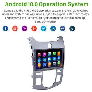 9 Inch Android <strong>13</strong>.0 GPS Navigation HD Touchscreen Radio for KIA FORTE/<strong>CERATO</strong> 2008-2012 With WIFI Support OBD2 DVR - Product Image 2