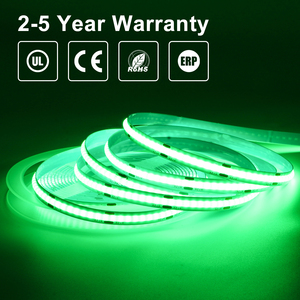 WWEPPGO DC 12V 252LED/M 8mmカスタマイズされたグリーンLEDライトIP20 COB LEDストリップランプリビングルーム用 - Product Image 2