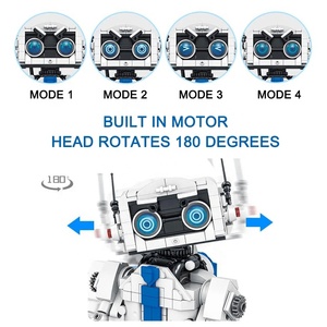 726 pezzi tecnici intelligenti 3 in 1 robot kit di costruzione APP telecomando mattoncini giocattolo di programmazione per bambini - Product Image 5