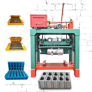 4-35a Maquinaria eléctrica para hacer ladrillos Máquina de moldeo para hacer bloques de hormigón de enclavamiento manual - Product Image 6