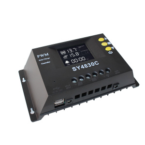 Controlador de carga solar inteligente 12/24/36/48V 30A20A10A PWM de alta calidad con pantalla LCD directo de fábrica china - Product Image 1