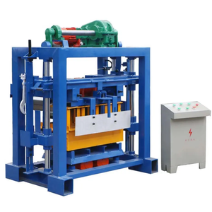 Máquina para fabricar ladrillos de hormigón, máquina semiautomática para fabricar ladrillos de hormigón, proveedor, precio más bajo, QT40-2 - Product Image 2