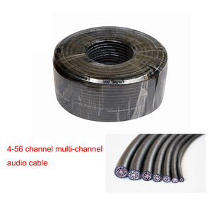 Cable de señal de audio multicanal de 4-40 núcleos, cable de serpiente XLR DMX, cable multinúcleo para estudio de grabación de actuación escénica