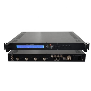 デジタルプレディストーション4 ASIおよびIPケーブルテレビDVB-T2変調器Catv Dvb T2デジタルヘッドエンドマルチプレクサ付き - Product Image 1