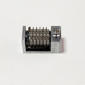 Mini piccola macchina da stampa a rovescio romana a 6 cifre 4 x8 numeratrice per stampante