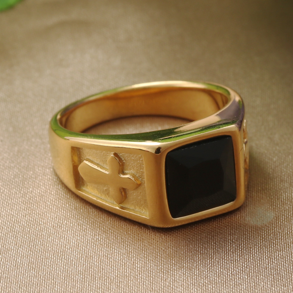 Golden Black Stone