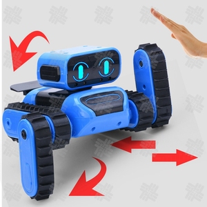 KW stelo per bambini intelligente programmazione fai da te assemblaggio telecomando elettrico Sensing gestuale tracciato giocattolo Robot da arrampicata