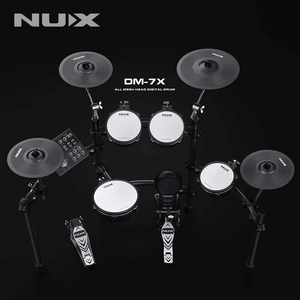 NUX DM-7X Electronic Drum Set Self-sampling Preset Drum <strong>Kits</strong> and 5 Types of Coaching Functions Professional - Product Image 2