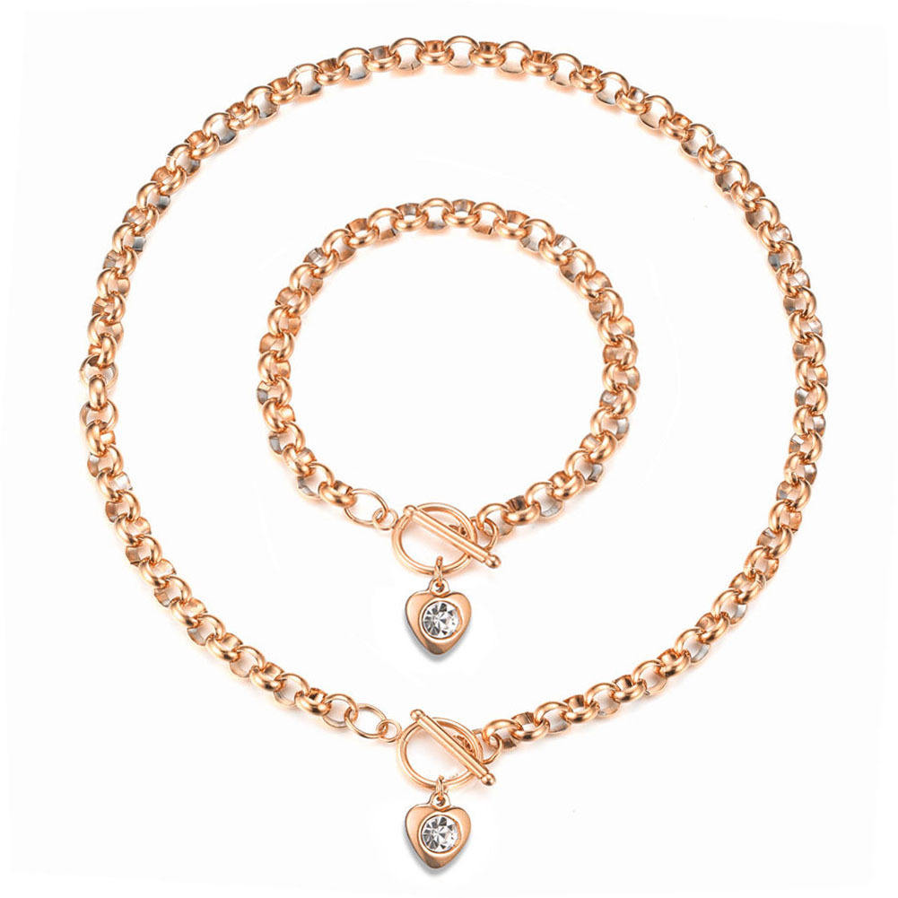 ชุดสีโรสโกลด์