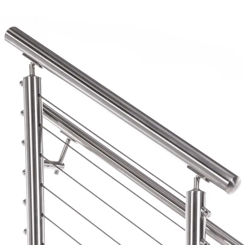Retractable Aluminum Galvanized Pipe Stanchion Handrail Post
