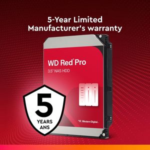 สำหรับ WD Red Pro NAS ฮาร์ดไดรฟ์ภายใน7200 RPM SATA 6กิกะไบต์/วินาที512 MB แคช3.5 "WD201KFGX สำหรับพีซี - Product Image 2