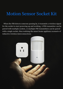 10A US Mini Socket Wireless Remote <strong>Timer</strong> RF433 Smart Plug <strong>With</strong> <strong>Motion</strong> <strong>Sensor</strong> - Product Image 3