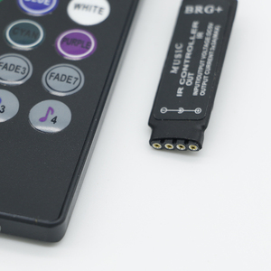 LED20 ключи DC5V USB низкое напряжение RGB контроллер полосы музыкальный ритм совместимый контроллер светодиодный диммер для светодиодной подсветки RGB - Product Image 4