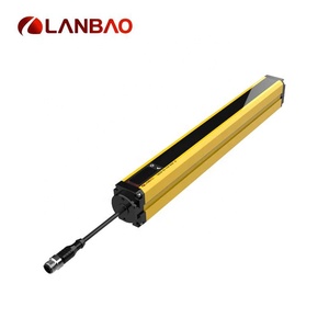 Tecnología de medición infrarroja de cortina de luz de detección de vehículos LANBAO MH20 para sensores ópticos de altura de ancho de longitud