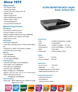Android Tv Box Os9.0 Amlogic Chipset 2021 Xtream iptv <strong>Code</strong> - Product Image 3