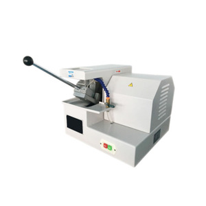 Máquina de corte de muestras metalográficas Manual de escritorio de laboratorio Equipo de prueba de metalografía - Product Image 1