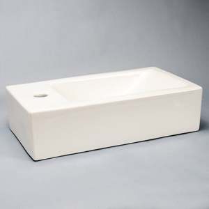 Lave Mains GRIS rửa lưu vực Di động vệ sinh mặt hàng lỏng lẻo cài đặt Lavabo tường-sink-no-TAP-Rail Mini tàu hàng hóa cho nhà - Product Image 3