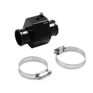 อะแดปเตอร์เซ็นเซอร์วัดอุณหภูมิน้ำหม้อน้ำแบบท่อขนาด 38 มม. สำหรับรถแข่ง พร้อมข้อต่อและแคลมป์ - Product Image 4