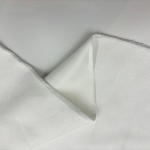 半製品加工用のPFDおよびPFPホワイトカラースエード生地 - Product Image 5