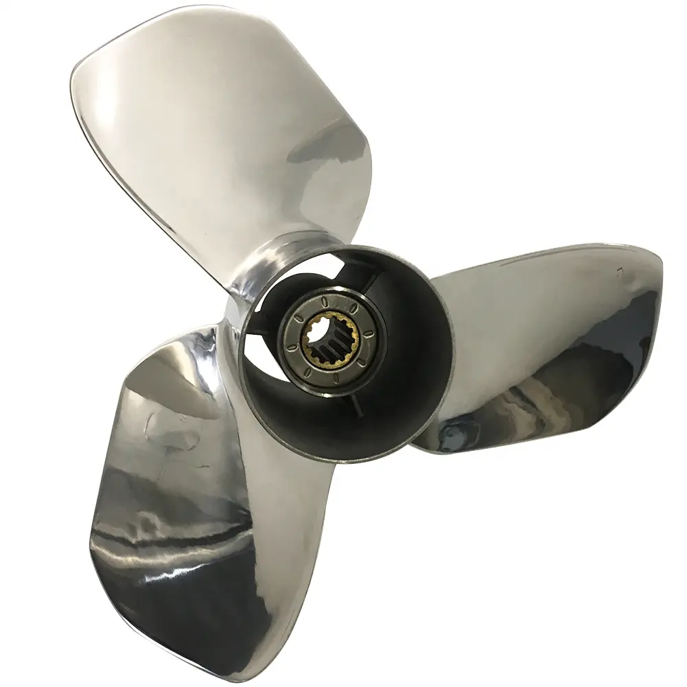 35-60HP 12X13 STAINLESS STEEL OUTBOARD Jet boat Marine Propeller Fit for HONDA engine