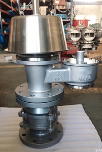 DN50 thép carbon dầu khí lưu trữ xe tăng chống đóng băng chống cháy nổ đôi ống thở Van hướng dẫn sử dụng điện - Product Image 2