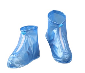 ที่คลุมรองเท้ากันฝนพีวีซีกันน้ำกันลื่นมีซิปปิดคลุมรองเท้ากันฝนซักได้ - Product Image 5