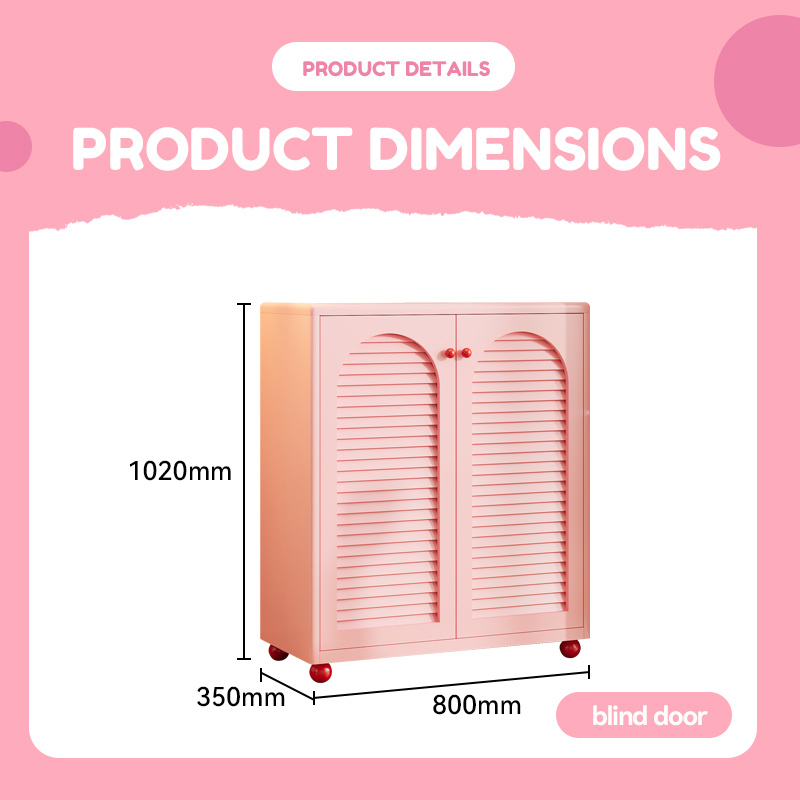 Pink Louver Door