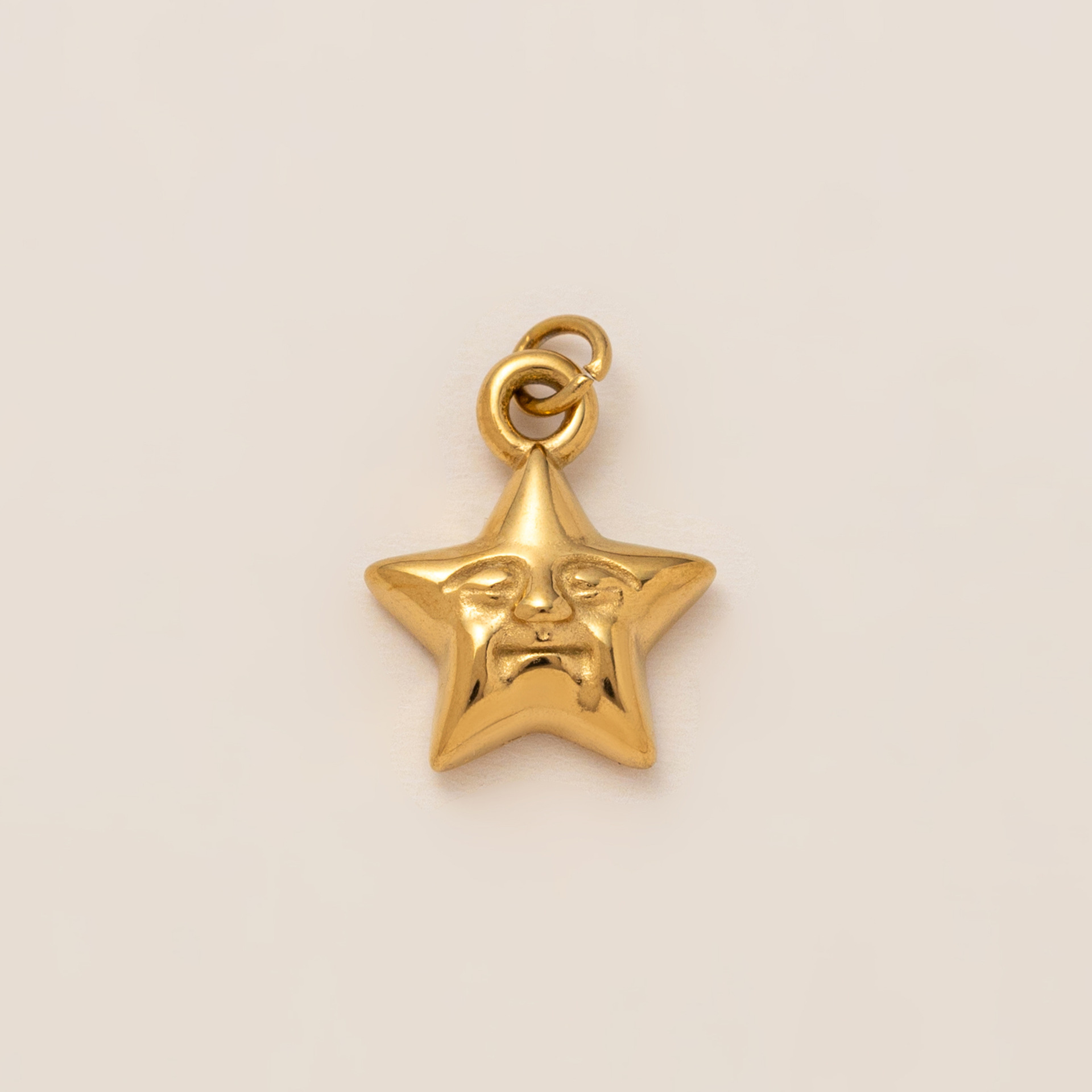 Pendentif visage étoile