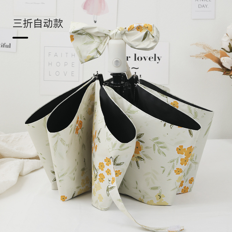 Automatique-fleur cloche jaune