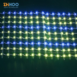 WS2812B RGB LED Matrix Panel 256 Pixel Individuell adressierbares programmier bares Digital Display Matrix Panel Flexibles Bild video