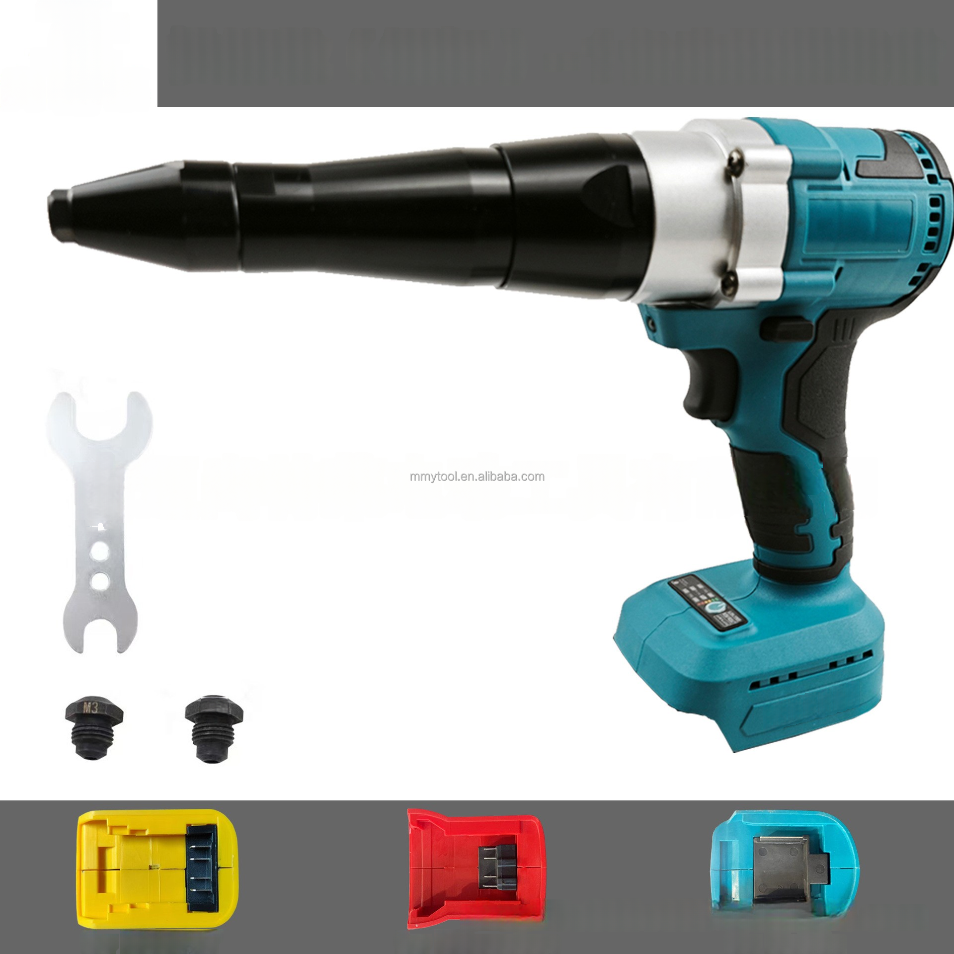 Pistolet à riveter pour clous en acier
