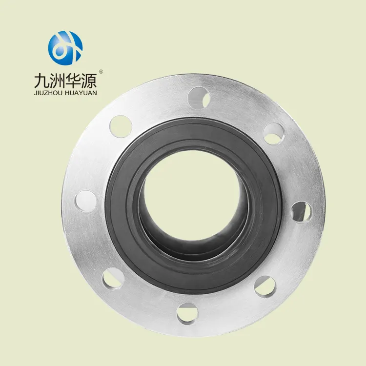 Carbon steel SS316 rubber joint 30mm rubber lining pipe with puddle flange coupling joint