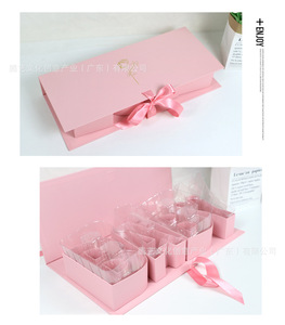 翻盖礼品盒，婴儿信花礼品盒，花盒，花包装盒，满月纸盒